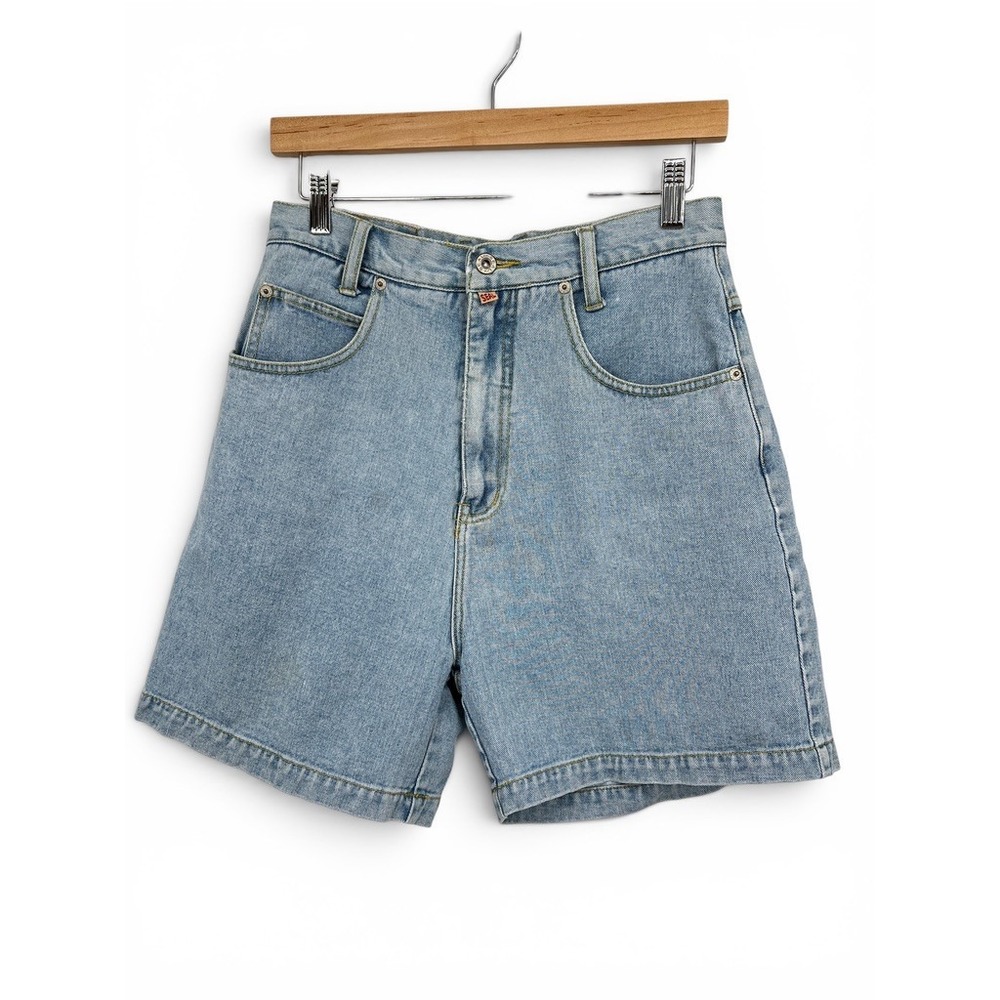 Vintage Seal of Approval High Waisted Shorts Light‎ Wash Blue 11 Fits Like 5 /27